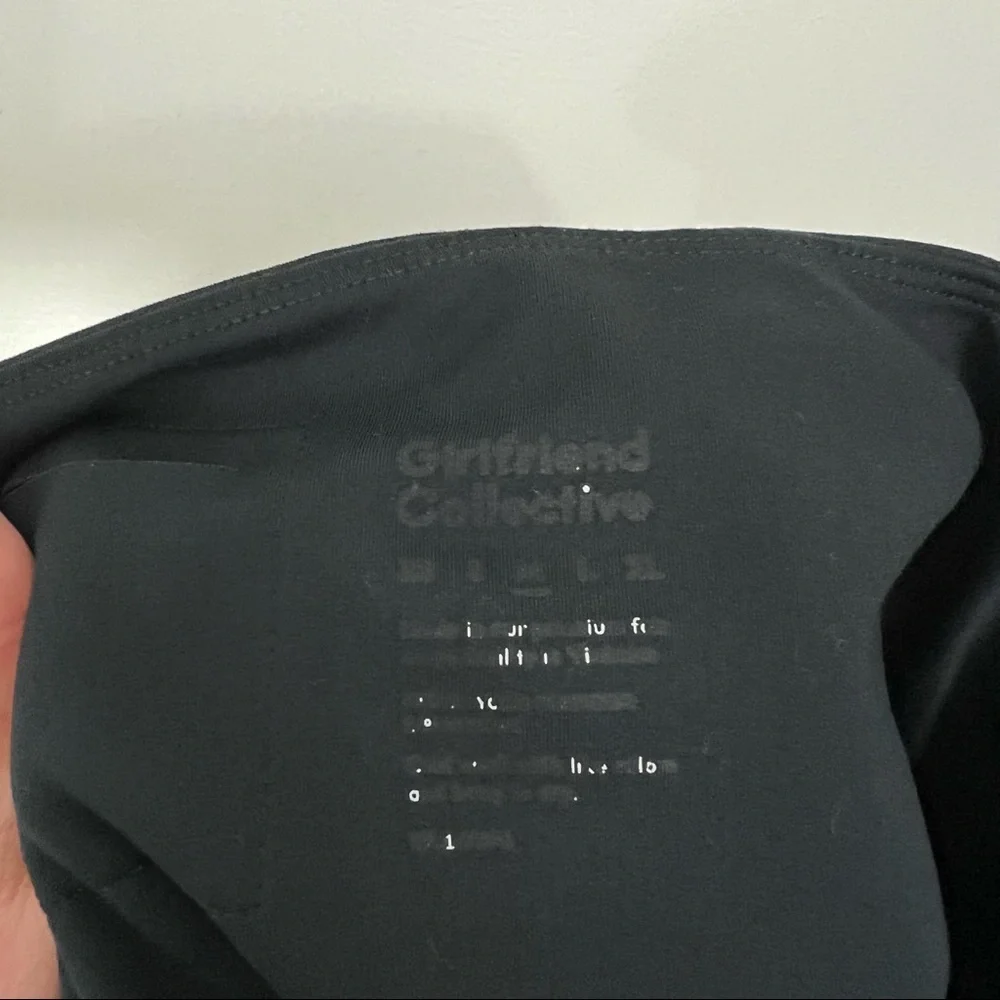 Girlfriend Collective Black Compressive High Rise Legging Medium - Picture 10 of 10
